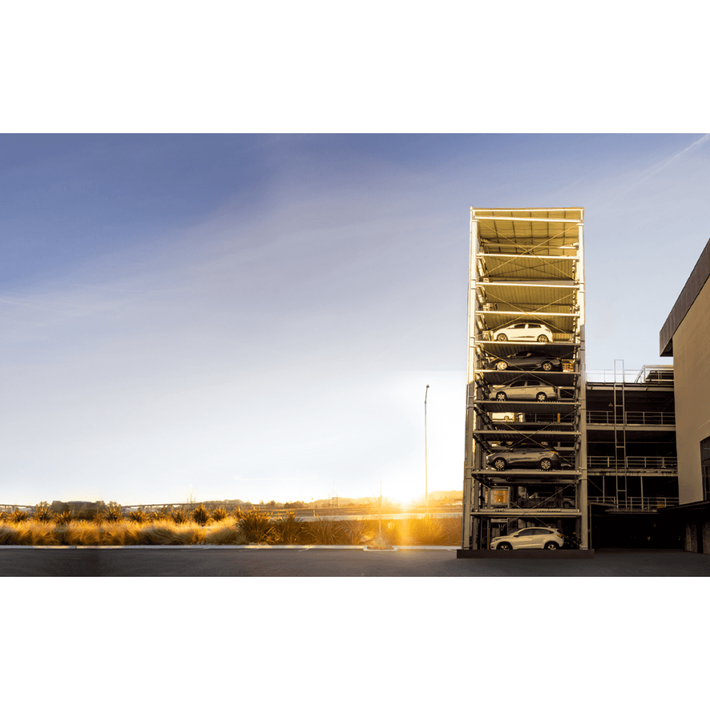 Sistema di parcheggio verticale in contesto