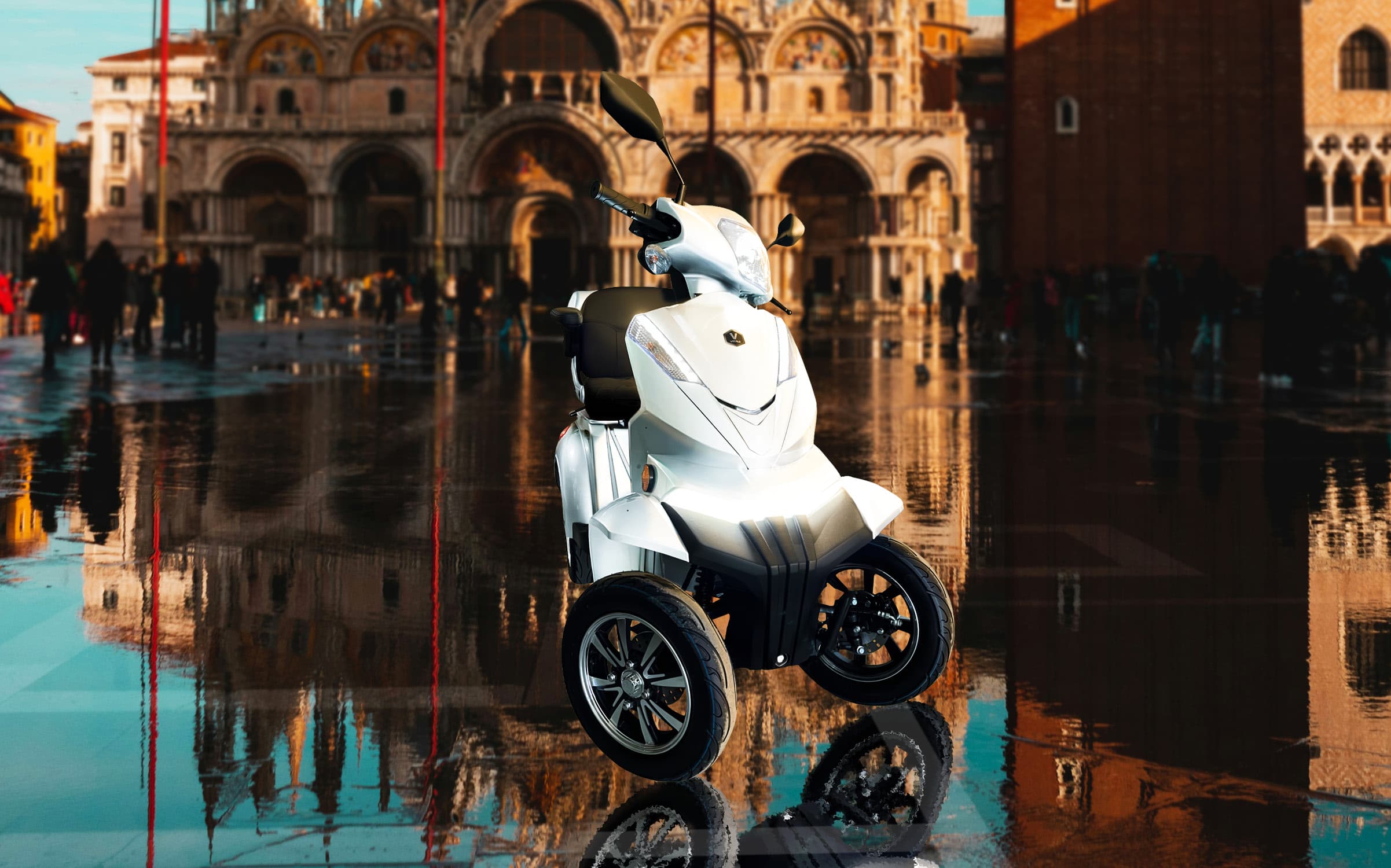 MOB02 - Scooter Elettrico Per Disabili Quattro Ruote